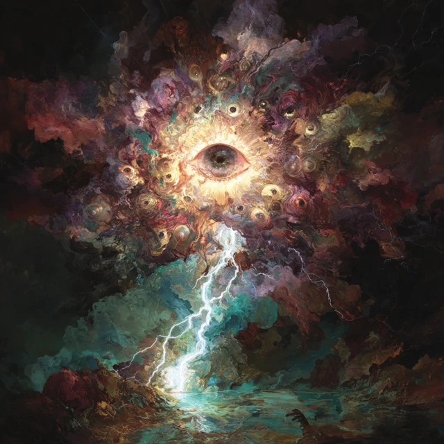 Collective Consciousness Vibrant Fusion Art