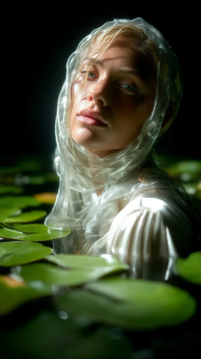 Ethereal Beauty in Forest Portrait by Tim Walker
