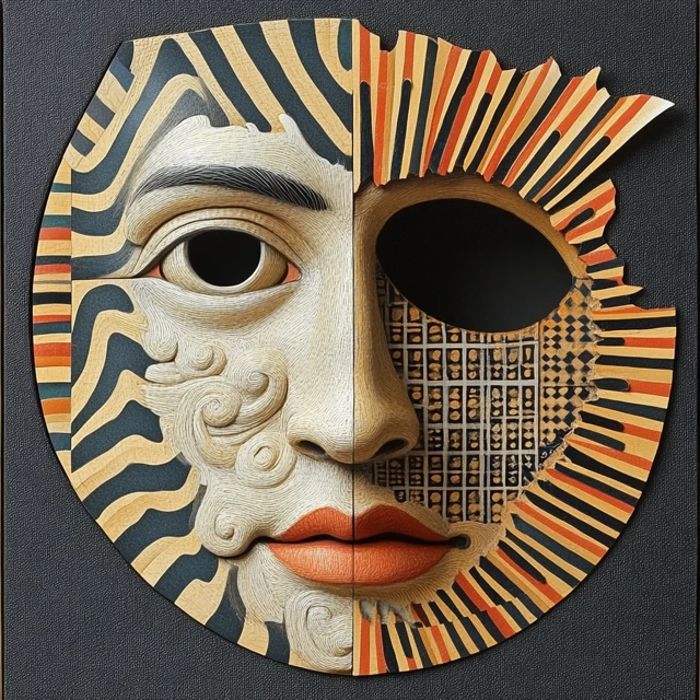 Deceptive Patterns vs Sympathy Artistic Portrait