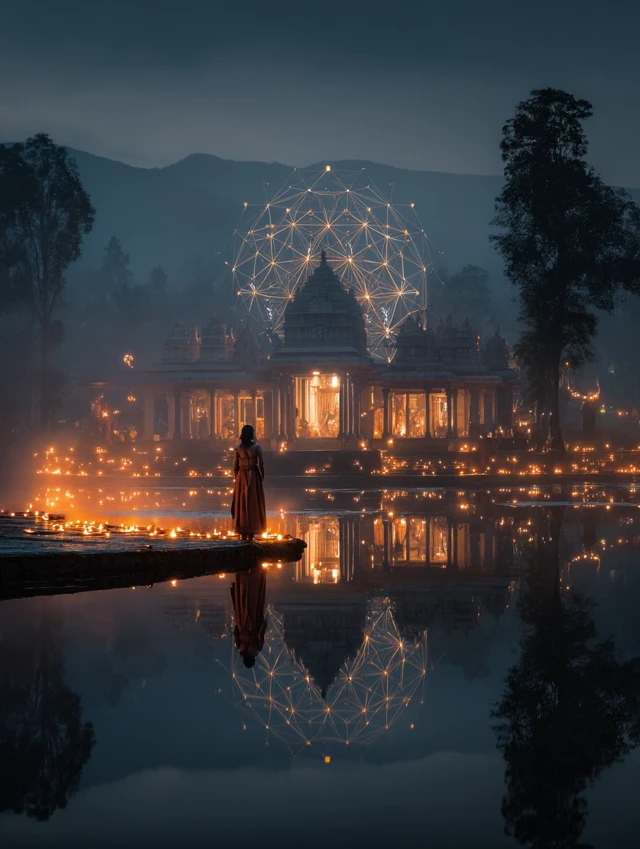 Ancient Goddesses in Futuristic Kerala Temple