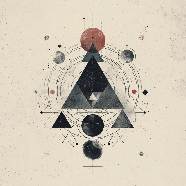 Alchemy Circle Geometric Design Cover Art
