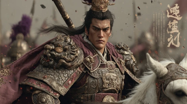 Lu Bu Warrior Portrait Cinematic Battlefield