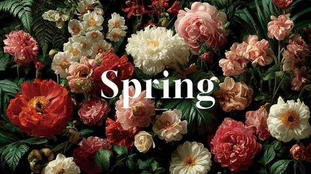 Spring in Central Park Vintage Poster