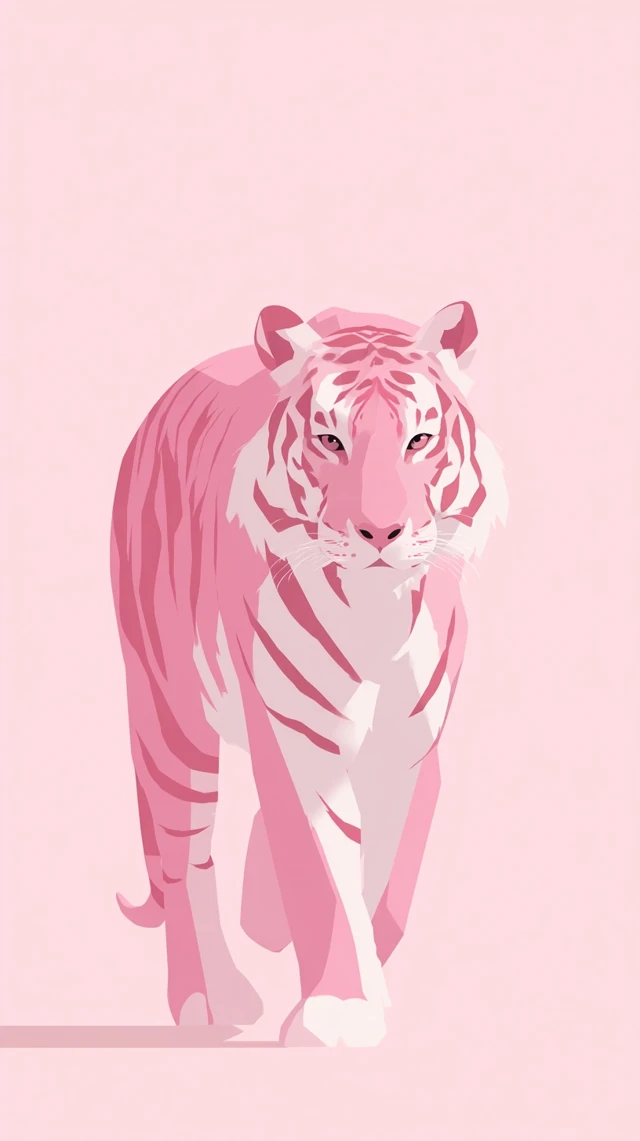 Pink Tiger Illustration Herge and Goro Fujita Style