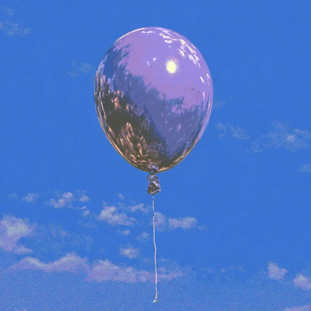 Floating TShirt with Balloon Vector Art Illustration