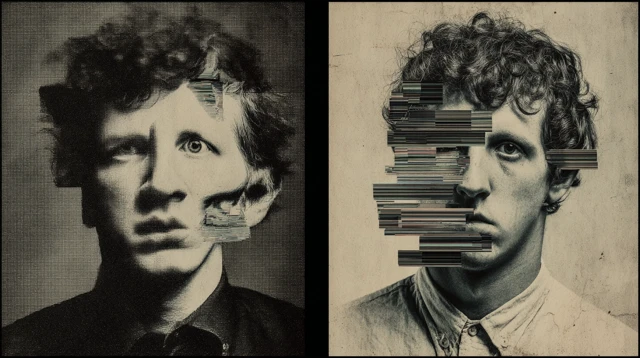 Distorted Portraits by Pierre Saba Psychological Art