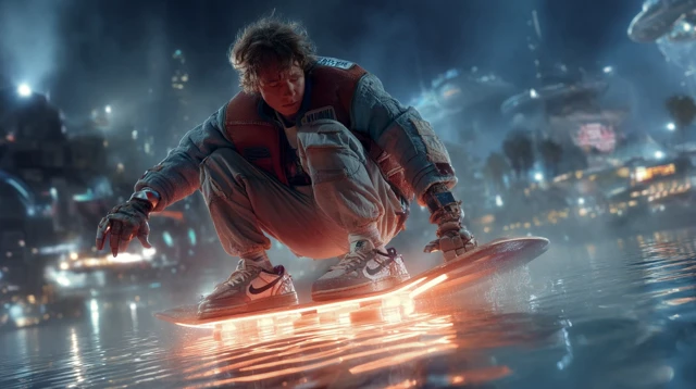 Nike Back to the Future: Futuristic Hoverboard Ad