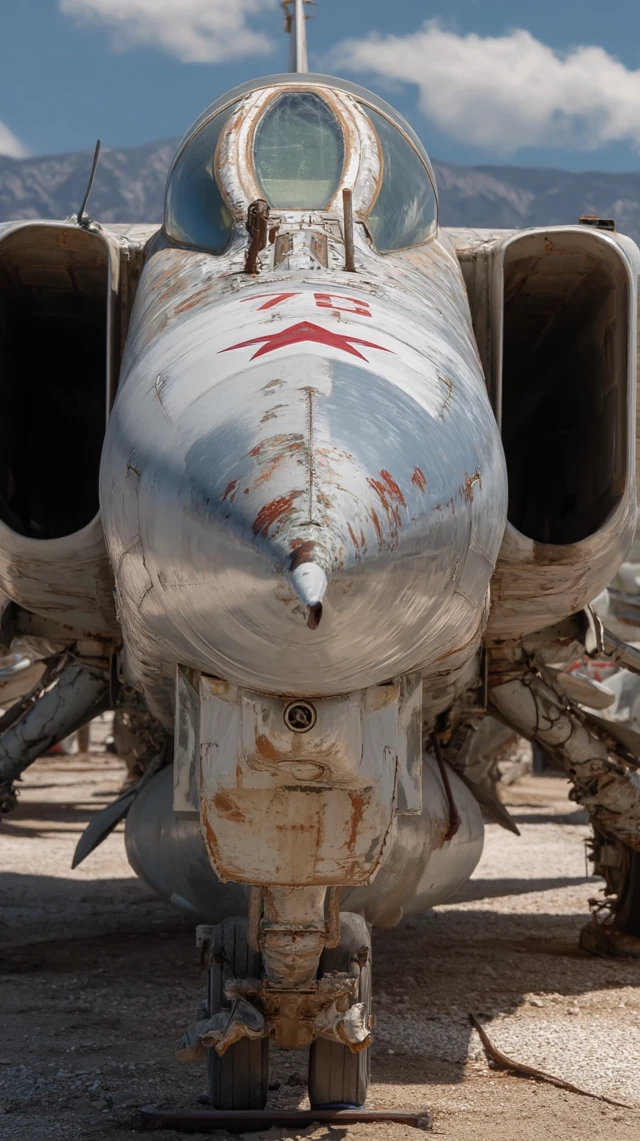 Soviet MiG 27 Fighter Jet Aircraft Photography