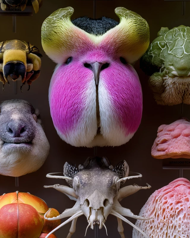 Exotic Safari Biodiversity Exhibit Display