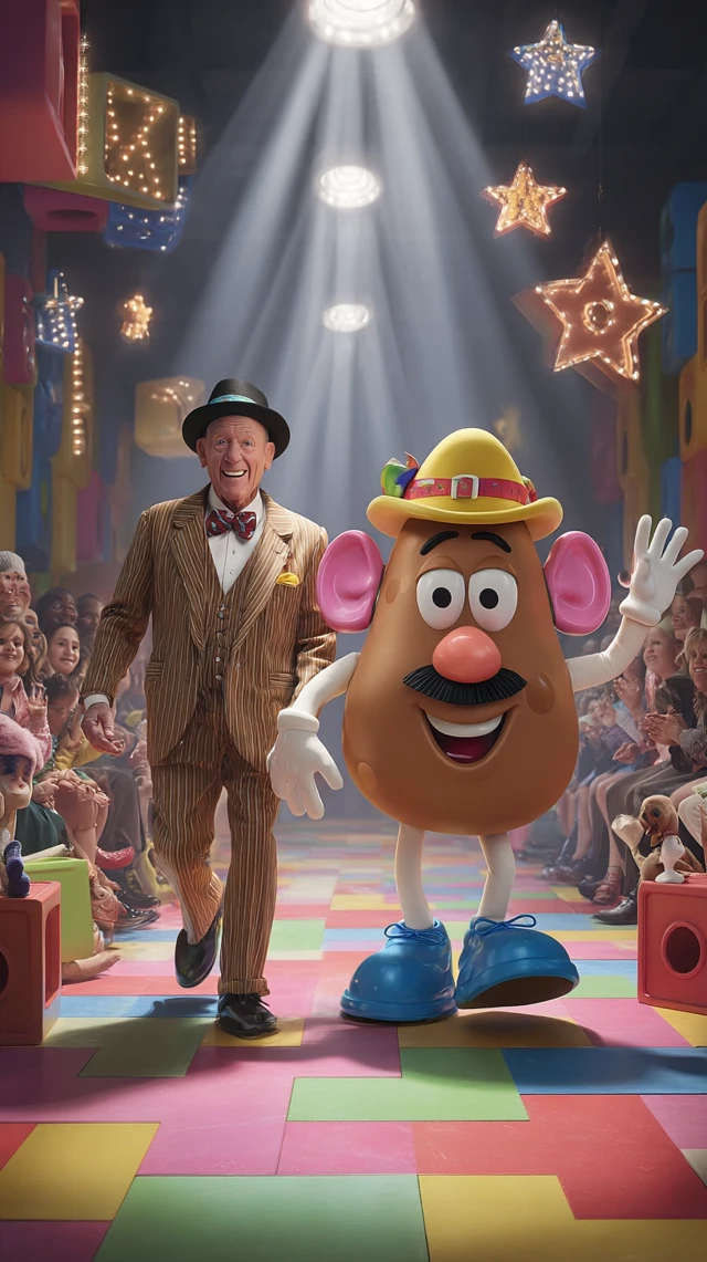Don Rickles Mr Potato Head Runway Fashion