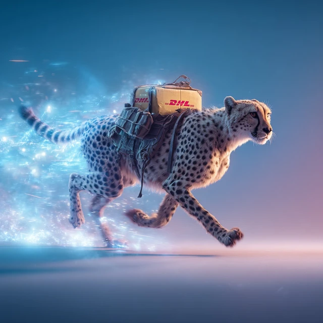 Cheetah DHL Delivery Speed Riyadh