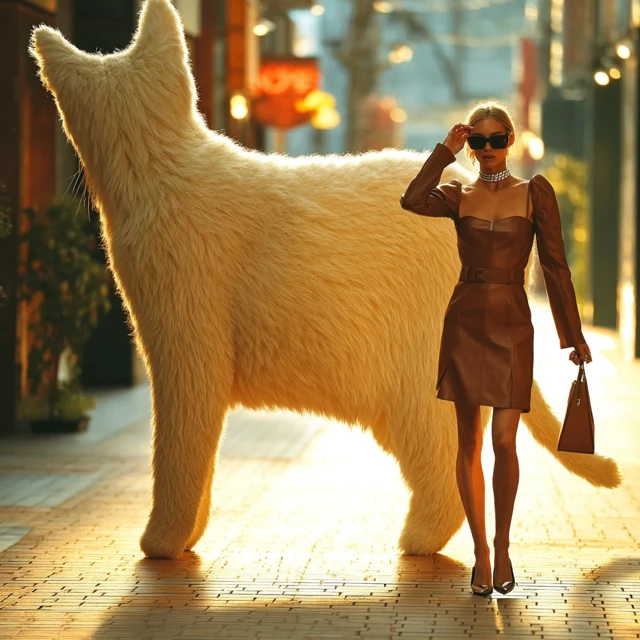 Giant Cat Fashion Fantasy Dnipro Ultra Luxury