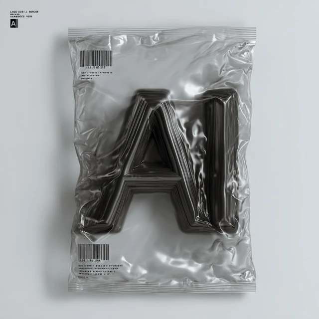 AI in a Bag Futuristic Collectible Design