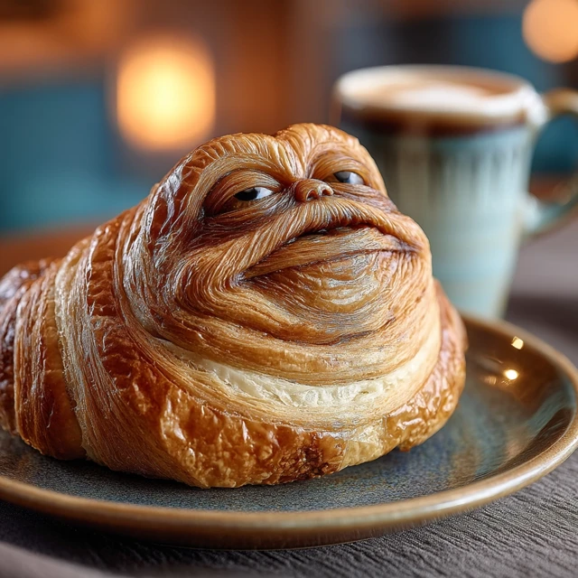 Jabba the Hutt Croissant: Star Wars Breakfast