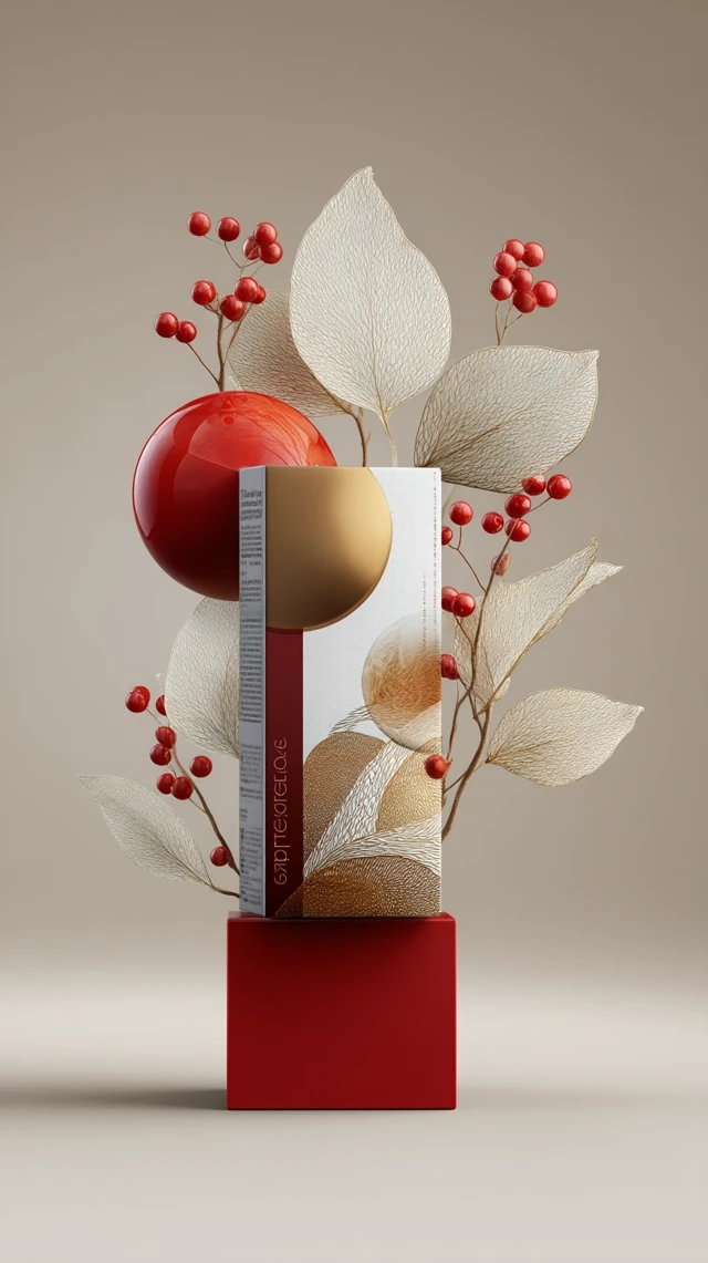 Health Supplement Product Mockup with Cinematic Lighting