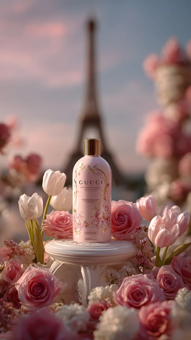 Gucci Ad Romantic Floral Laundry Detergent Paris