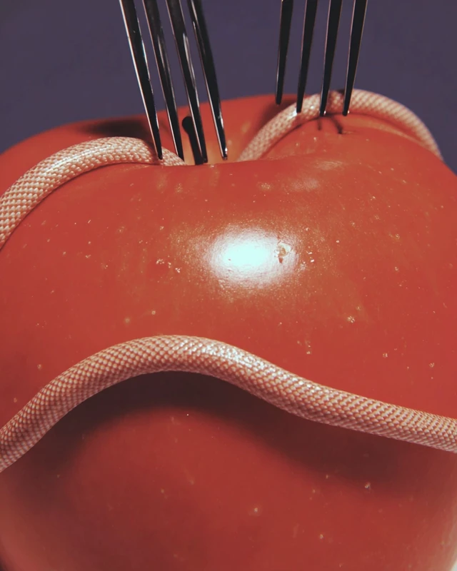 Forbidden Fruit Snake and Apple Photography