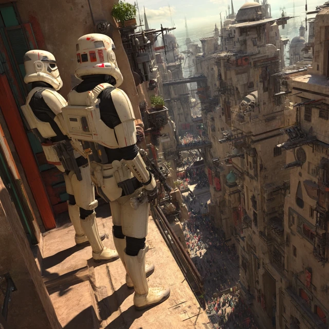 Star Wars Ferrix Marketplace: Stunning Vista