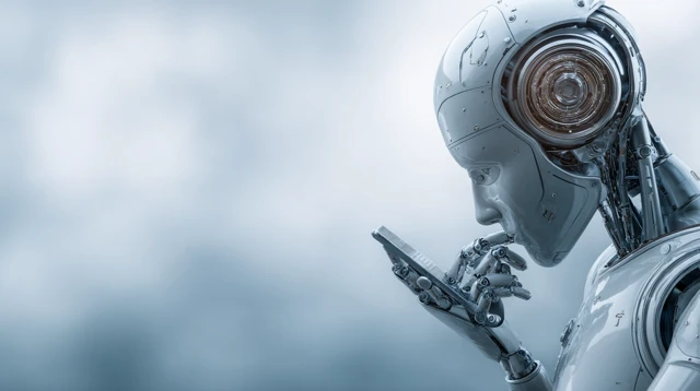 AI Robot Thinking Future Technology