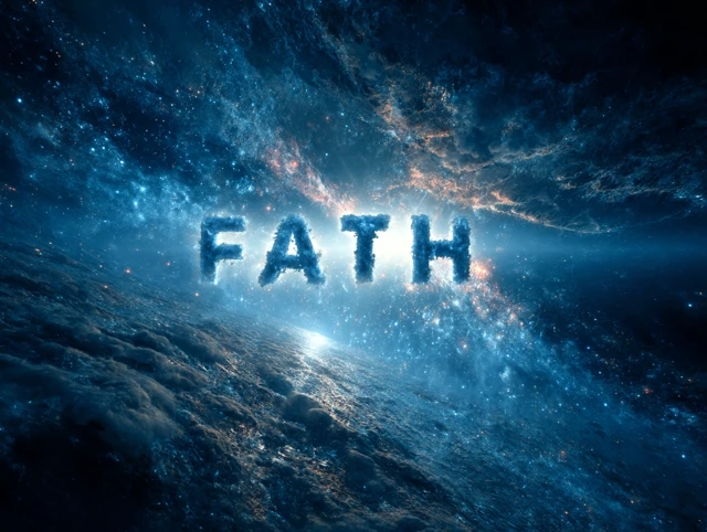 Faith in the Cosmos Wallpaper