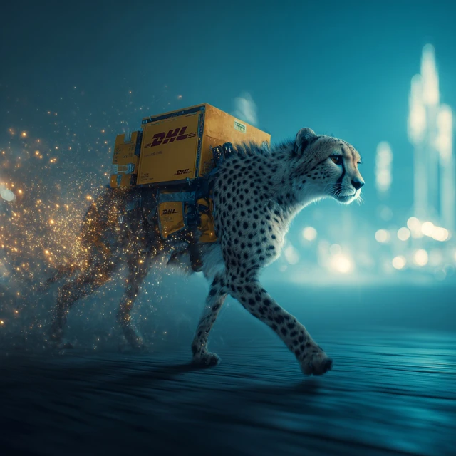 Cheetah DHL Delivery Speed Riyadh