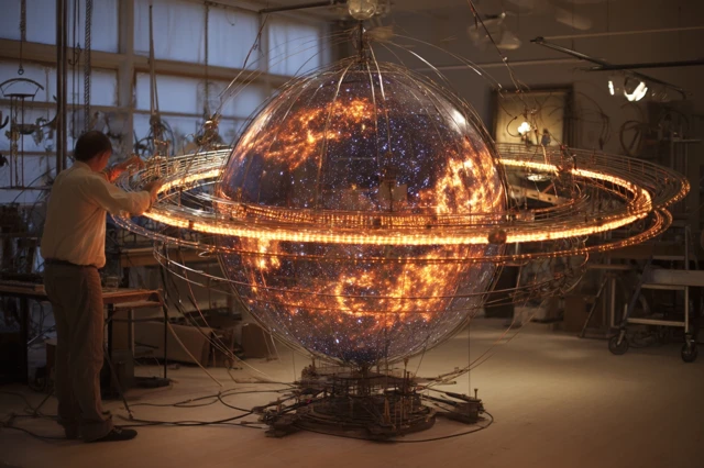 Earth-Size Almagest Model in Action