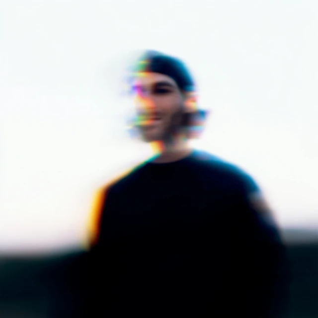 Motion Blur Headshot of a Man
