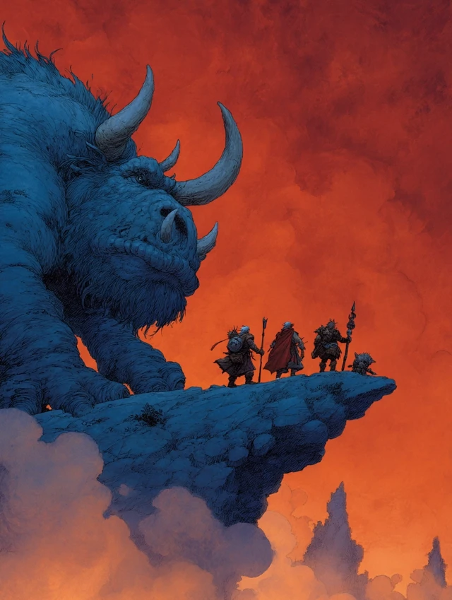 Heroes Monsters and Other Worlds by Ralph Bakshi Artwork