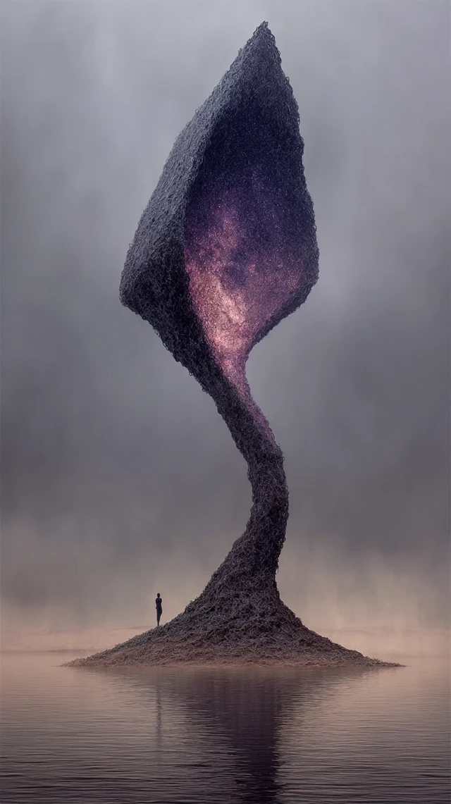 Chrome Spire with Planetary Memory - Illustration