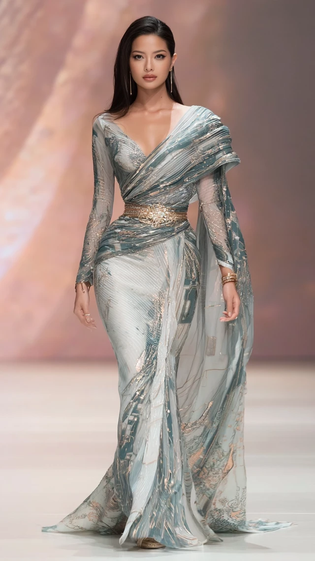 Cyber Chut Thai Fashion Runway 4K