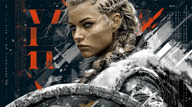 Danish Shieldmaiden Fantasy Art