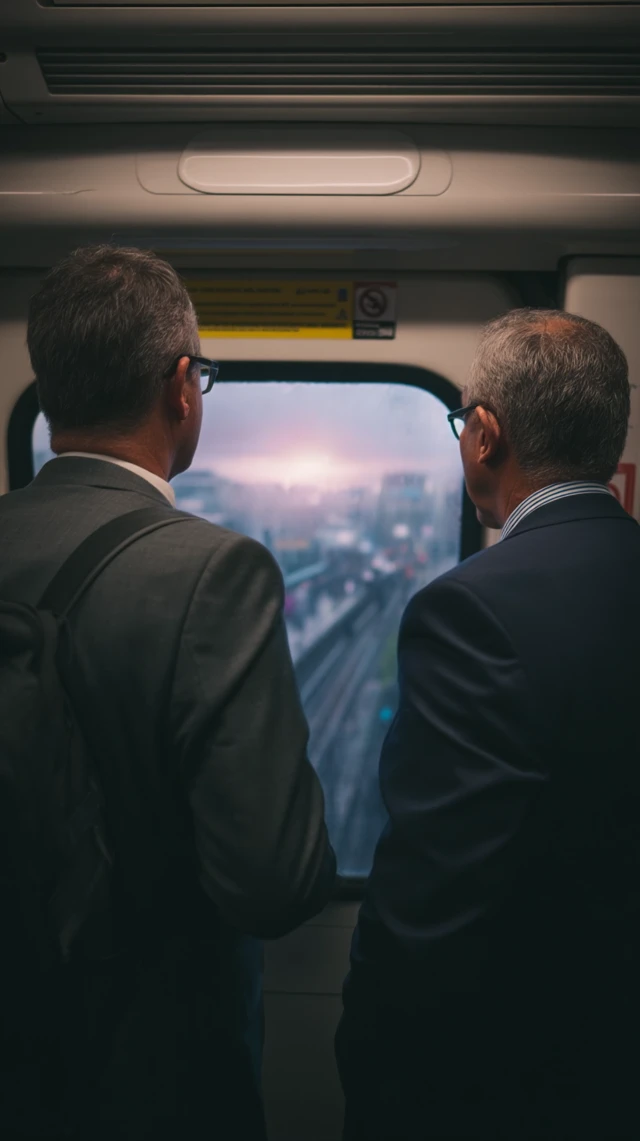 London Commuters on Mars Journey