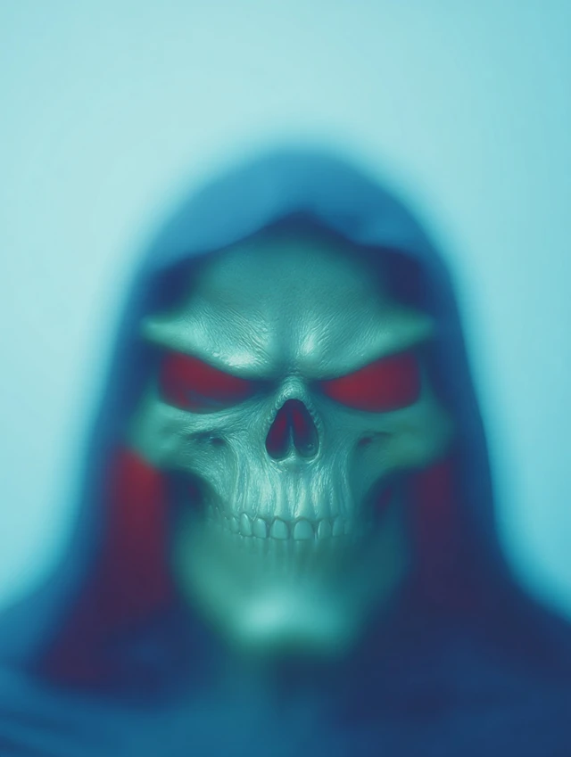 Skeletor from HeMan Evil and Forbidding
