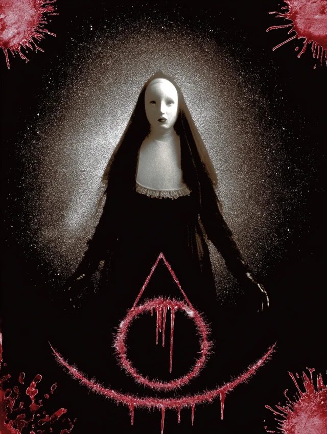 Ama Lilith Occult Illustration In Edward Gorey Style