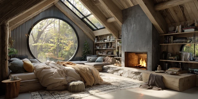 Cozy Bedroom Interior Design Rustic Aesthetic