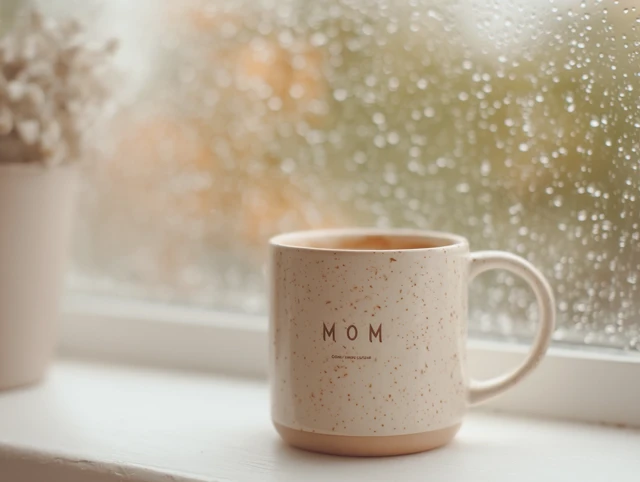 Cozy Coffee for Mom Rainy Day Image