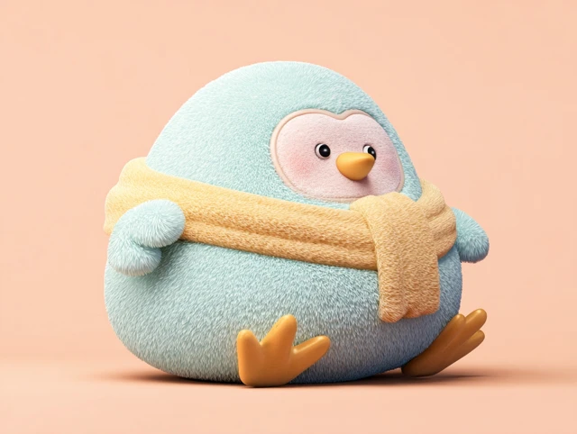 Cute Baby Penguin Plush Toy For Kids