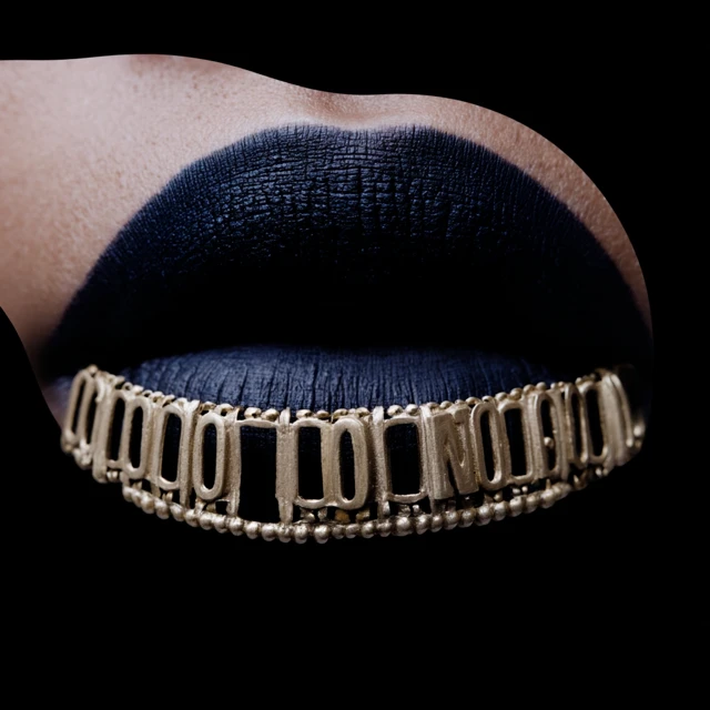 Black Lipstick and Grillz with Patua and Anc