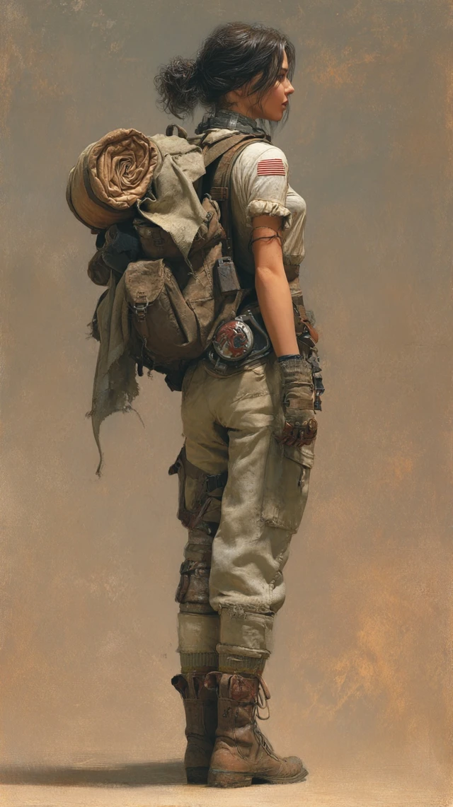 Post Apocalyptic Survivor Angelina Jolie Style