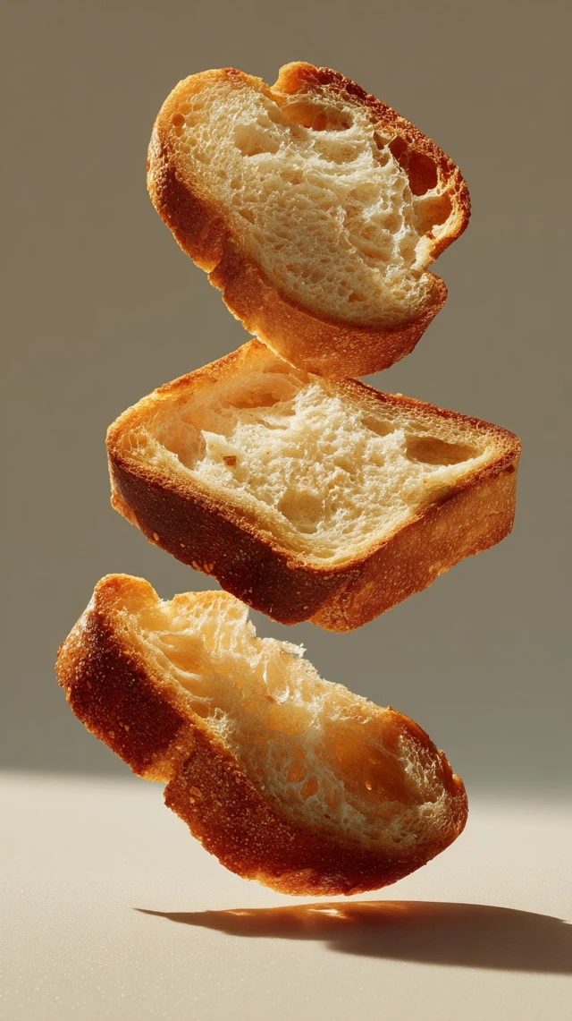 Surreal Sourdough Bread Food Photography