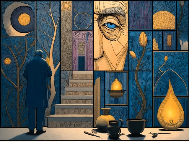 Abstract Art Illustration with Intricate Details
