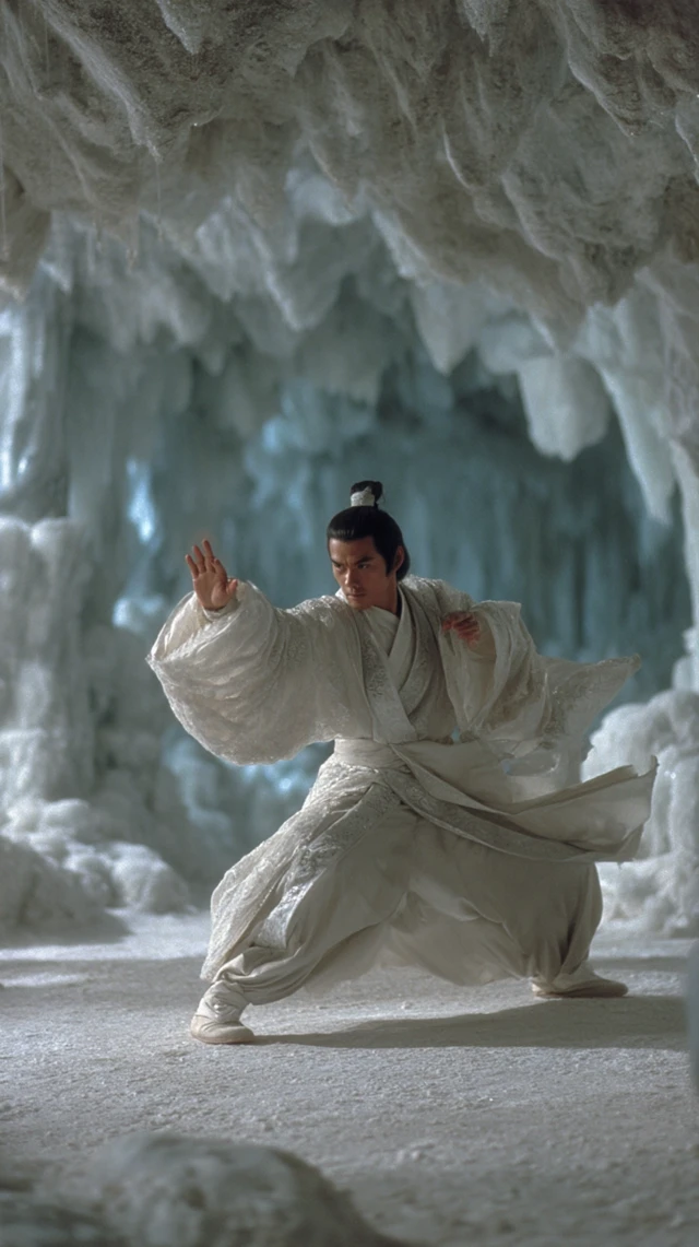1980s Wuxia Movie Still Martial Arts Action