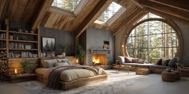 Cozy Bedroom Interior Design Rustic Aesthetic