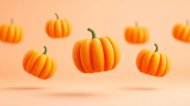 Floating Pumpkins Halloween Studio Photo