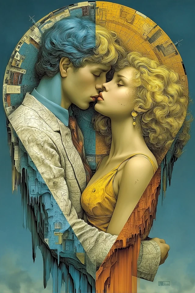 Surreal Love A Vladimir Kush Dali Inspired Artwork