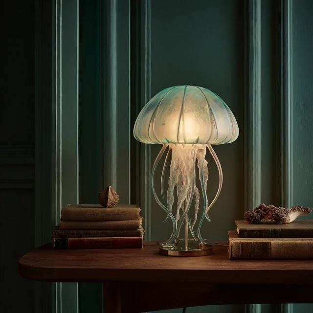 Elegant Jellyfish Lamp Modern Home Decor