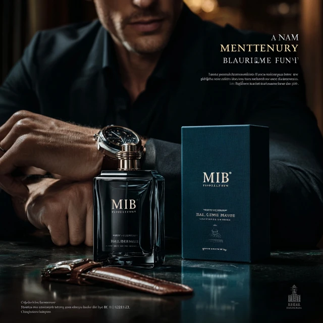 Stylish Man Night Out with MIB Elixir Perfume
