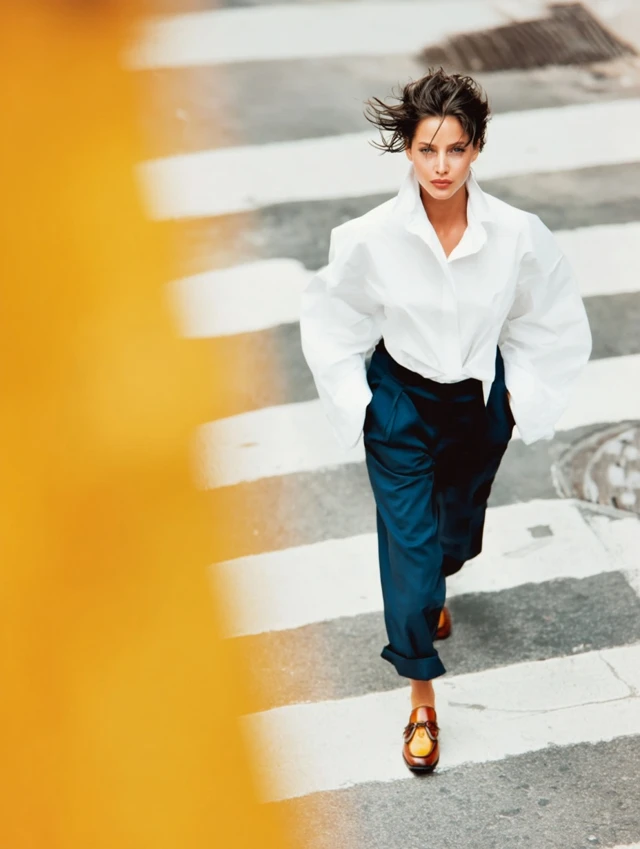 90s Fashion Iconic Woman in New York City Photography