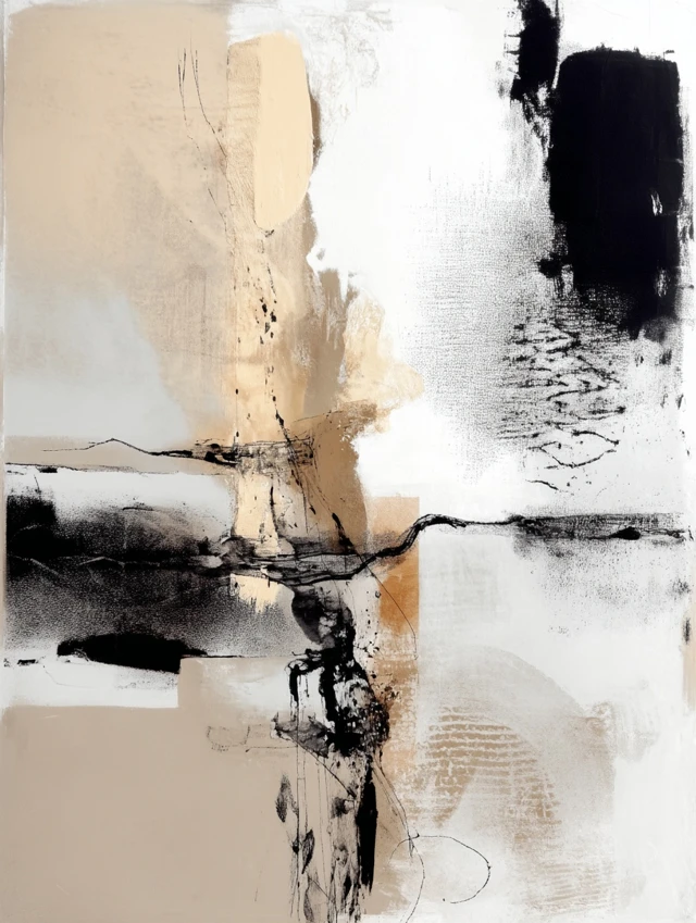Abstract Minimalist Art Painting