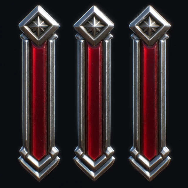 Military Rank Insignia Three Star General